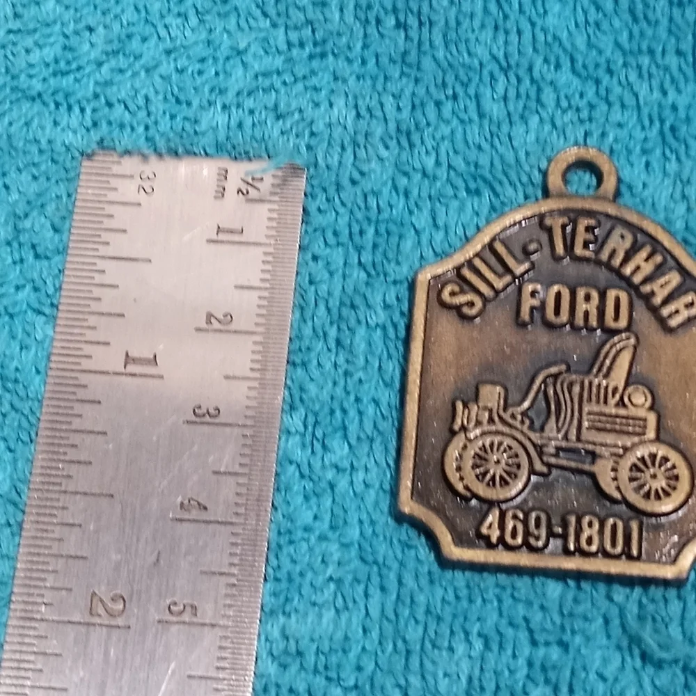 Sill-TerHar Ford Bronze Pendant Vintage Collectible